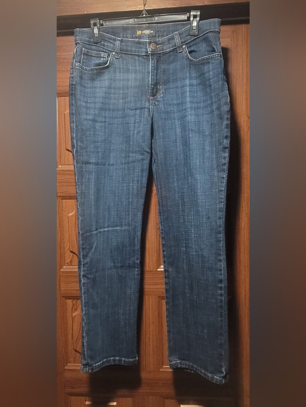 Lee Women's Skinny Jeans in Indigo Blue Denim